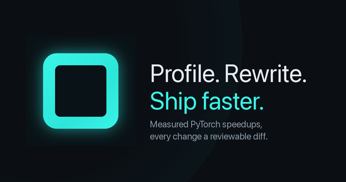 Profine — PyTorch GPU Profiler & Optimizer | Measured Speedups ...